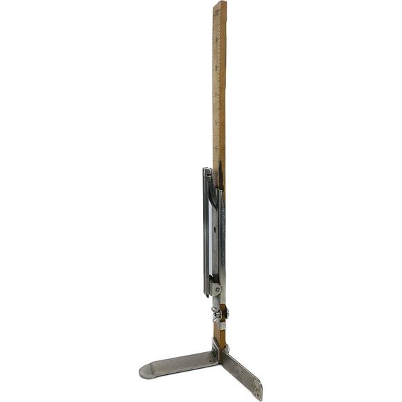 Vintage Pin-It Skirt Marker 7-20" Wood & Metal Adjustable Hemming Tool - Picture 3 of 9